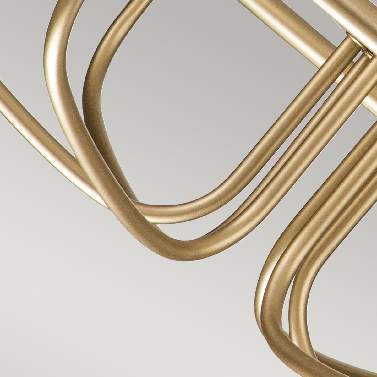 Capitol Hill 6 Light Brass Chandelier