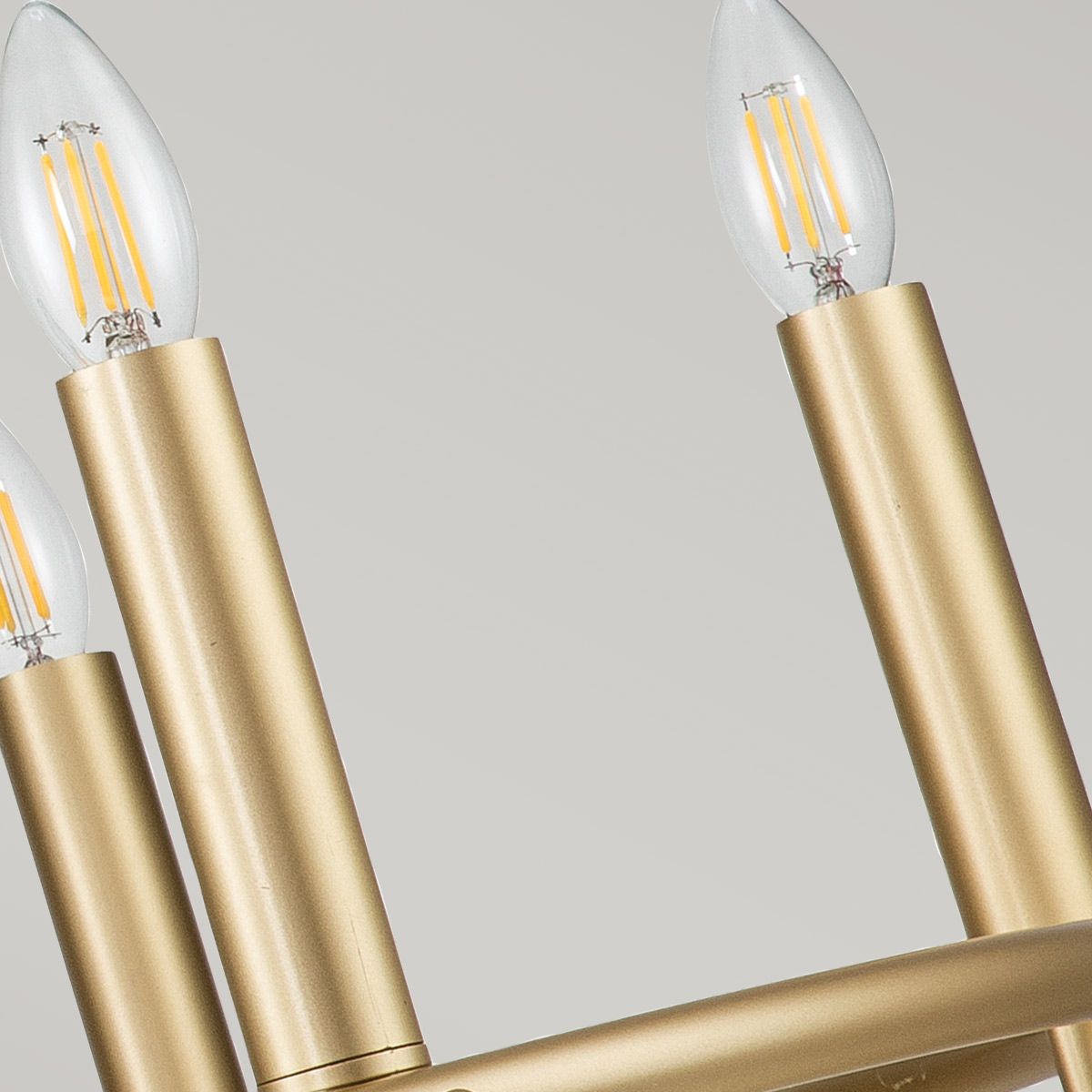 Capitol Hill 6 Light Brass Chandelier