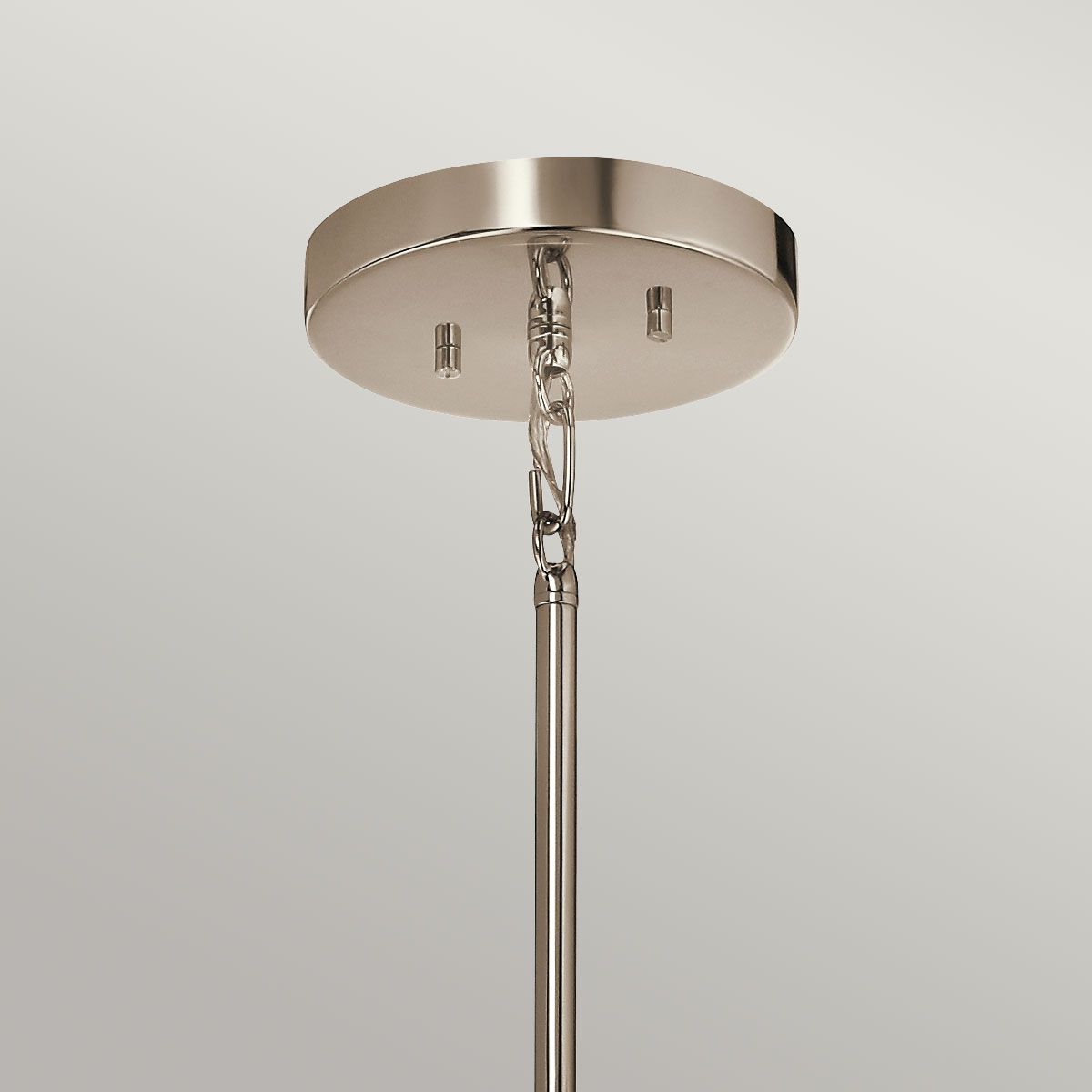 Kichler City Loft 1 Light Medium Polished Nickel Pendant-warehouse-clearance-140826
