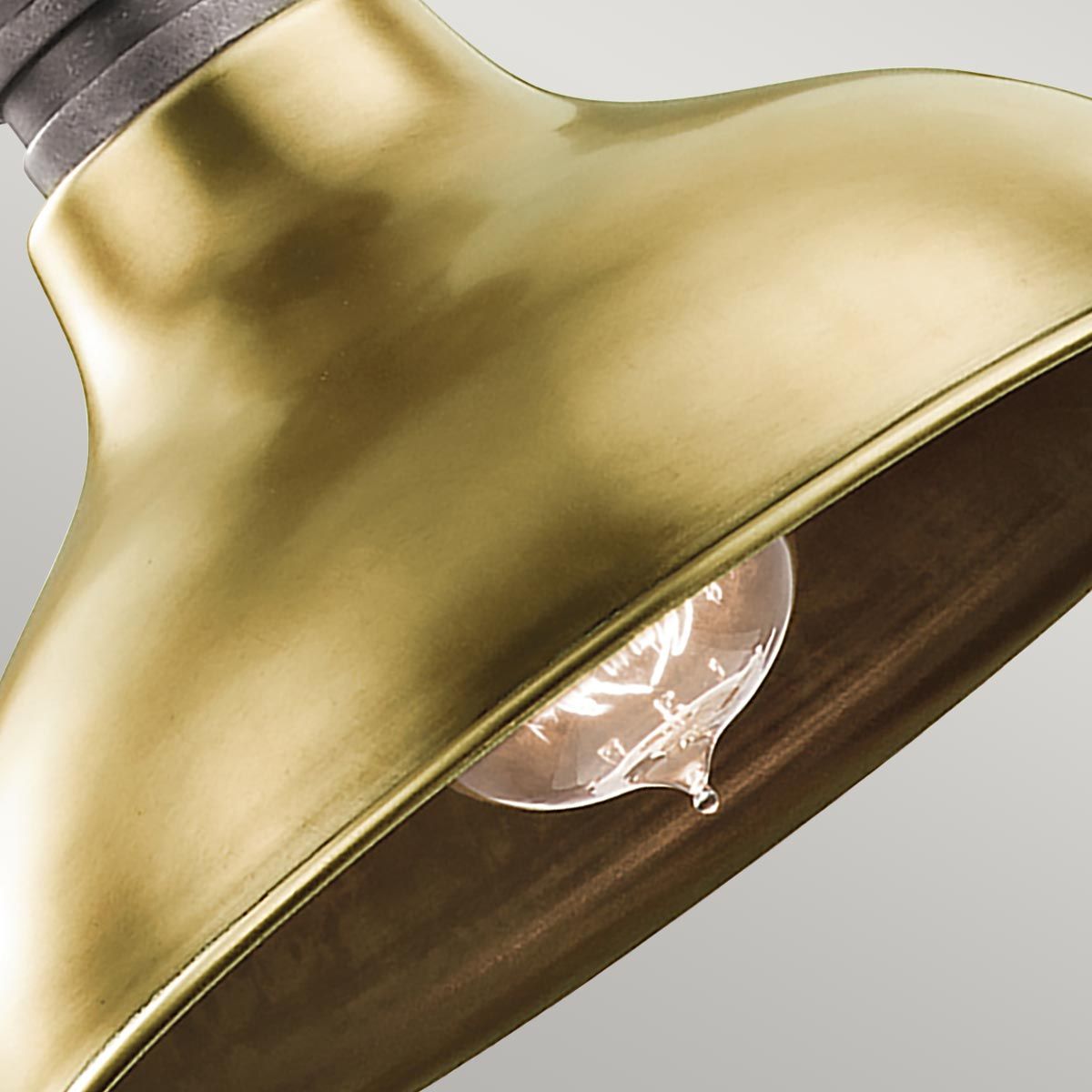 Kichler Cobson 1 Light Mini Natural Brass Ceiling Pendant