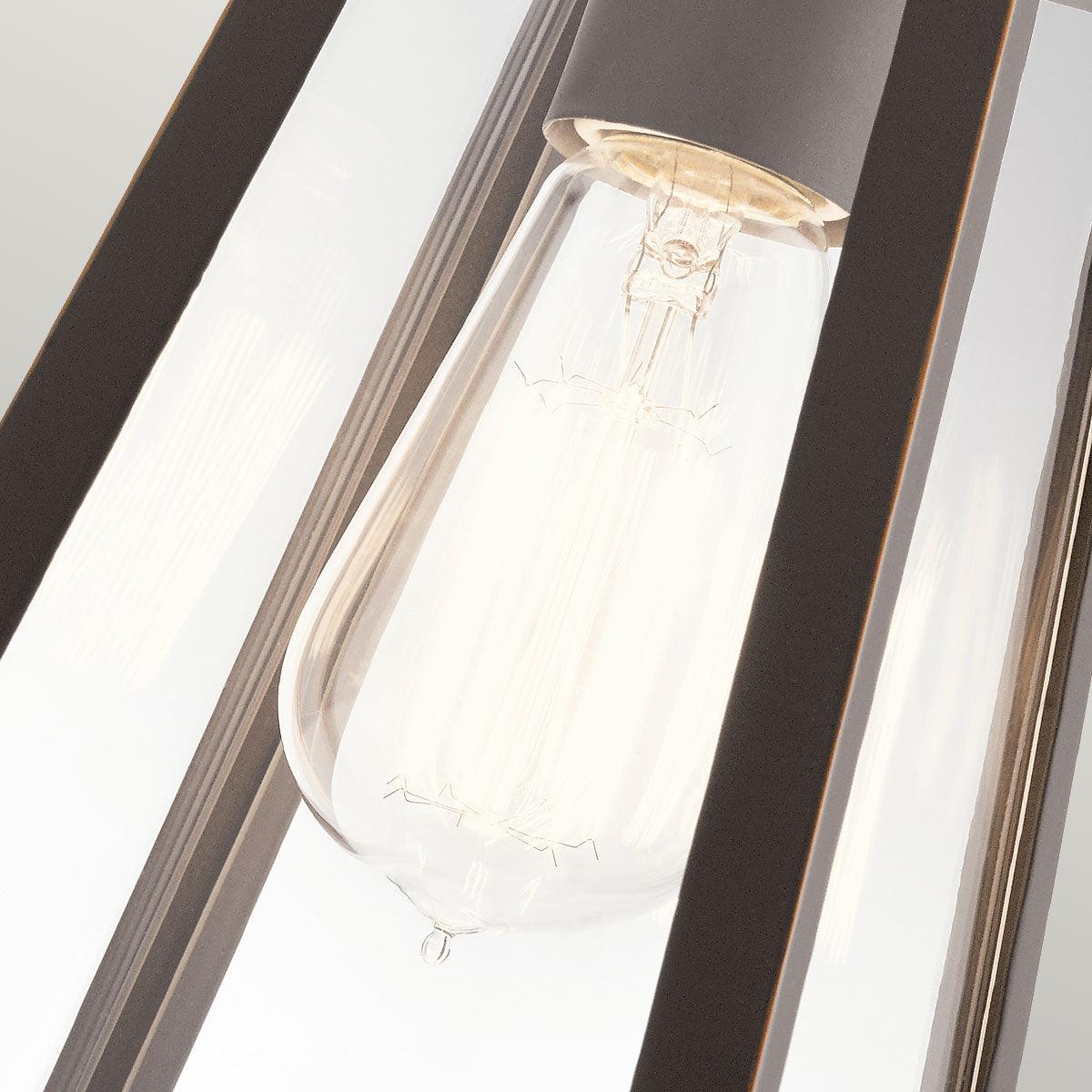 Kichler Delison 1 Light Bronze Small Outdoor Wall Light