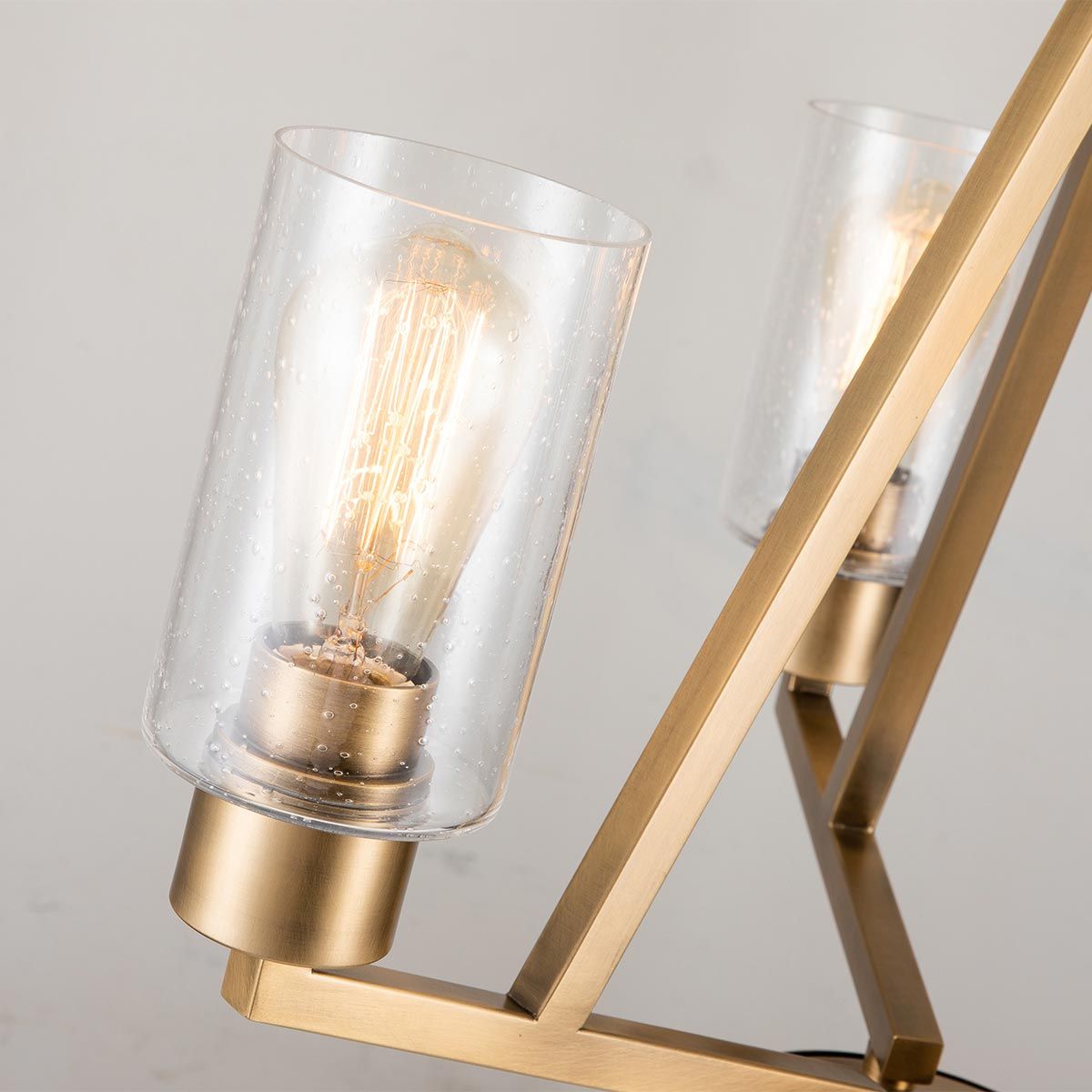 Deryn 3 Light Brass Chandelier-OPEN-BOX-50-040626