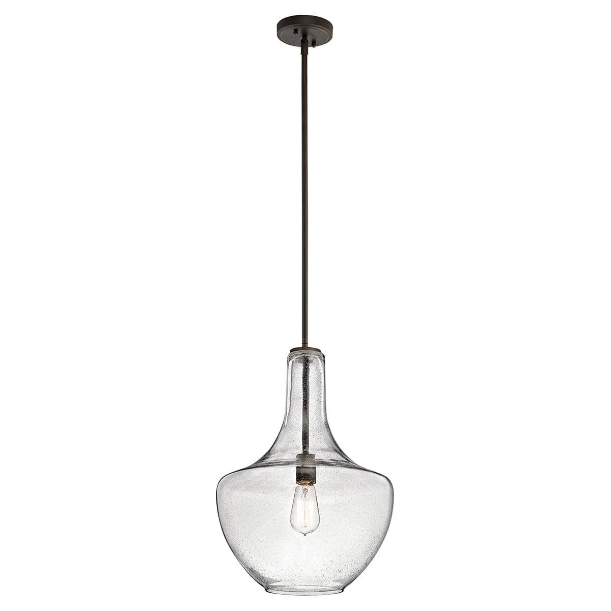 Kichler Everly 1 Light Medium Bronze Ceiling Pendant Light-OPEN-BOX-50-290626