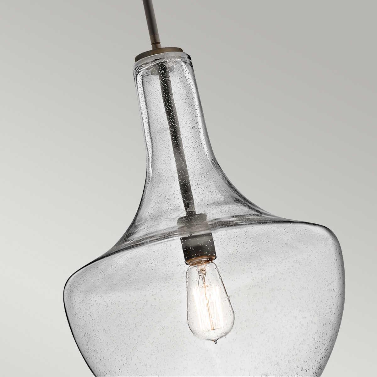 Kichler Everly 1 Light Medium Bronze Ceiling Pendant Light-OPEN-BOX-50-290626