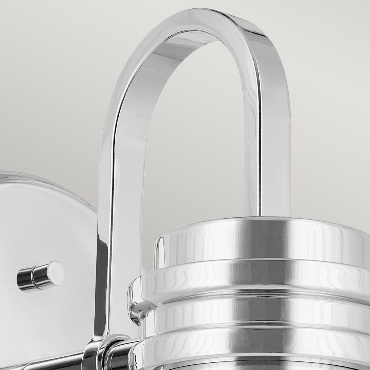 Kichler Farum Black with Polished Chrome Wall Light