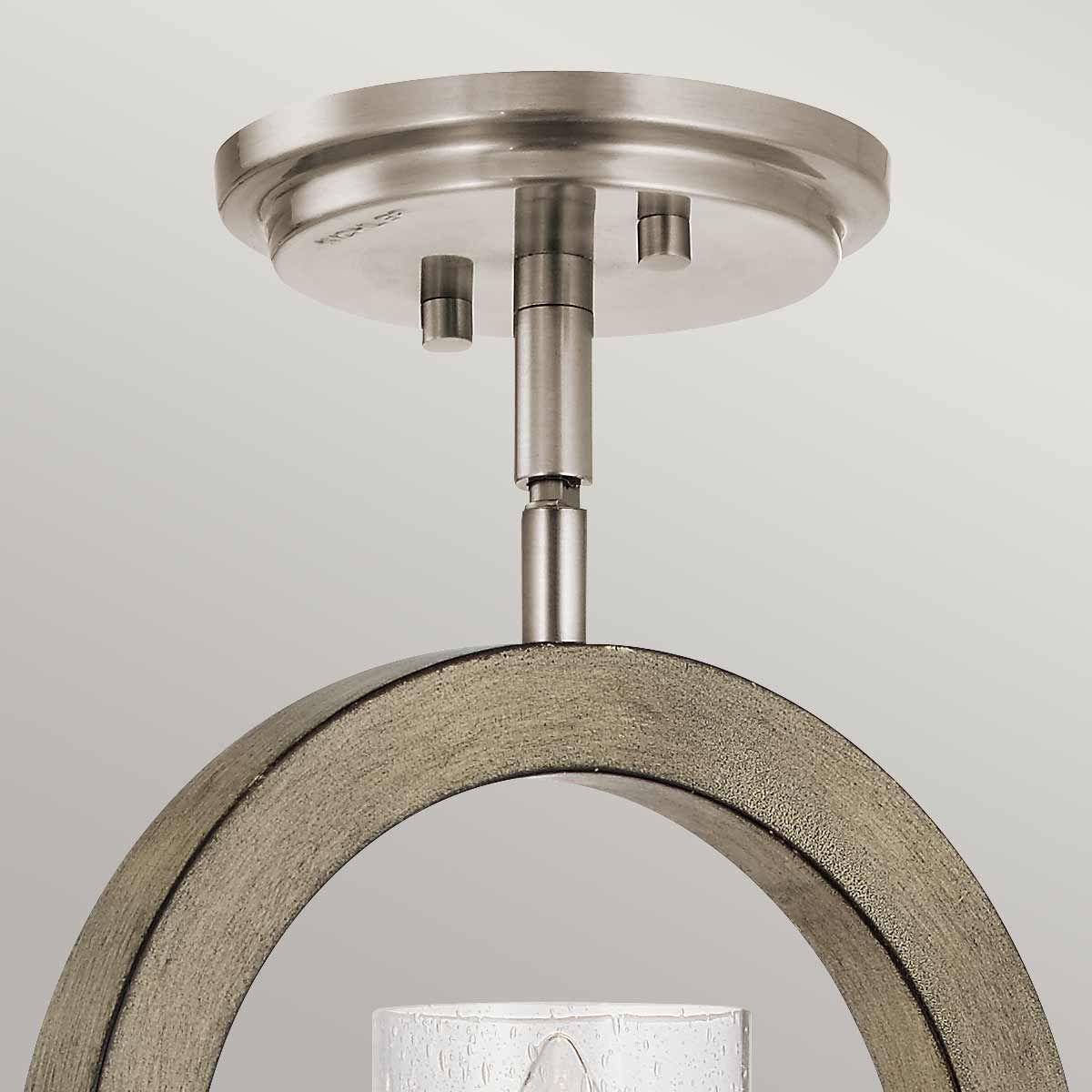 Grand Bank 1 Light Wall Light/ Mini-Pendant/ Semi-Flush