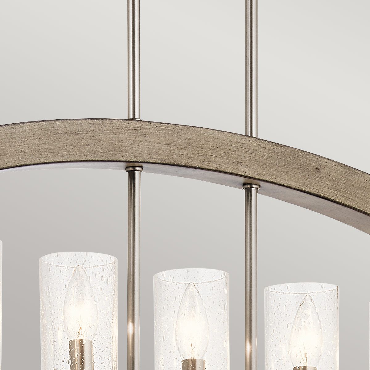 Grand Bank 5 Light Grey Chandelier