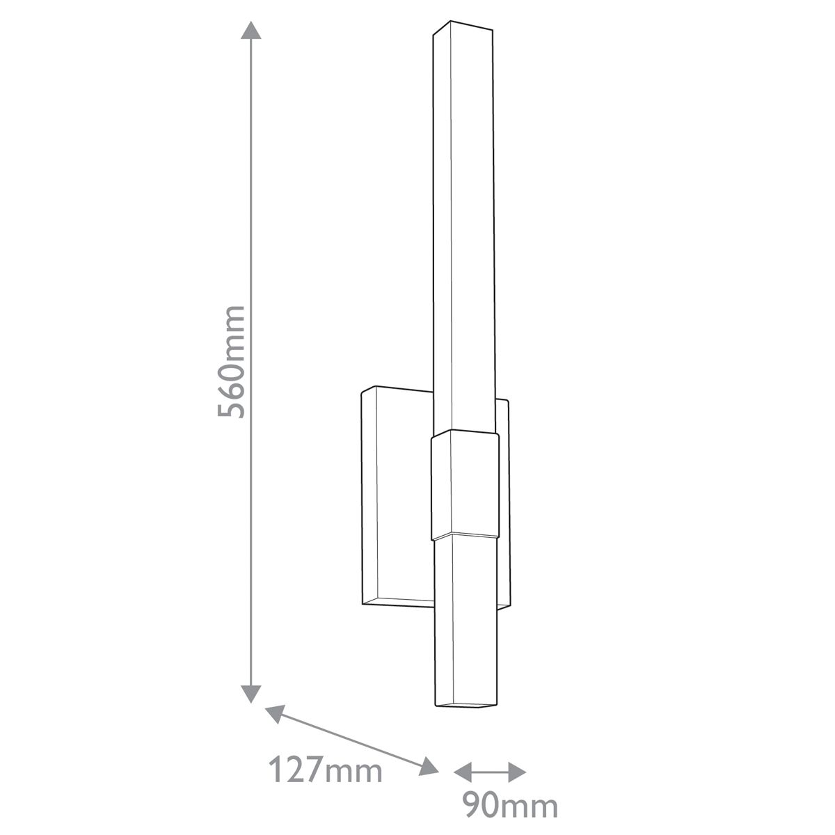 Kichler Nocar Medium LED Exterior Wall Light