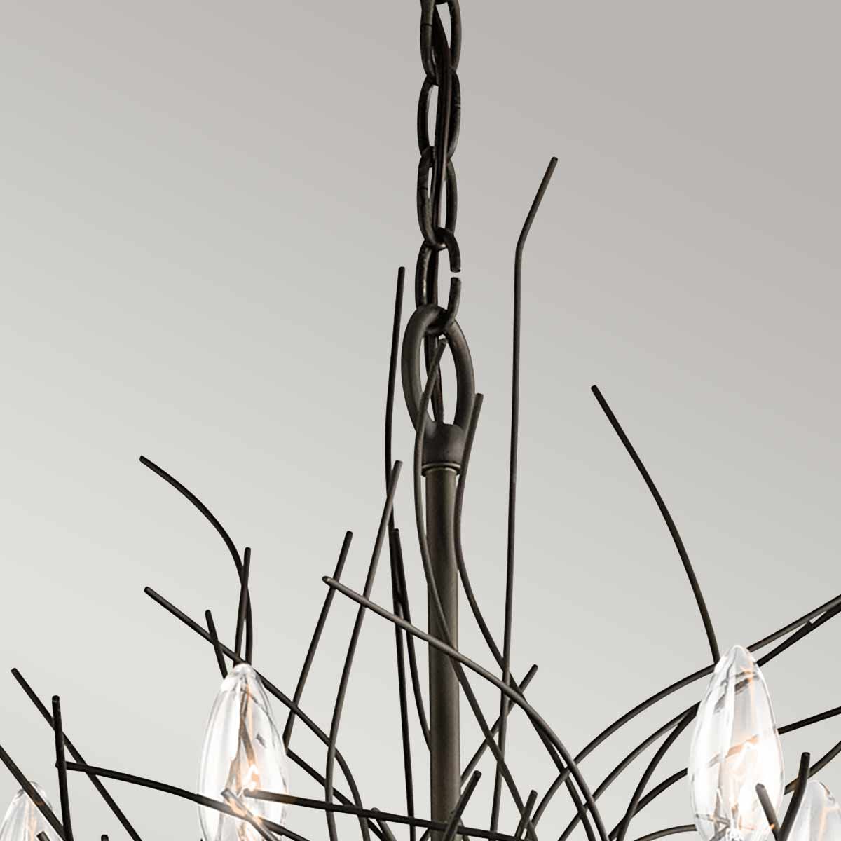 Kichler Organique 5 Light Bronze Chandelier Ceiling Light