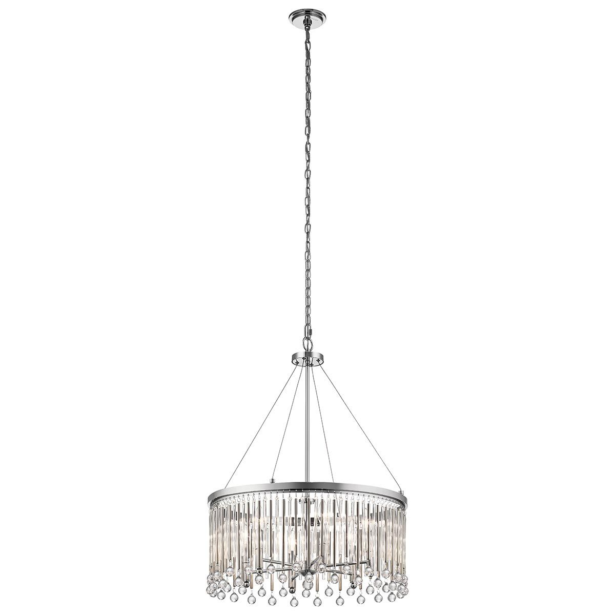 Piper 6 Light Polished Chrome Chandelier/ Pendant by Kichler Lighting KL-PIPER-6P-PC