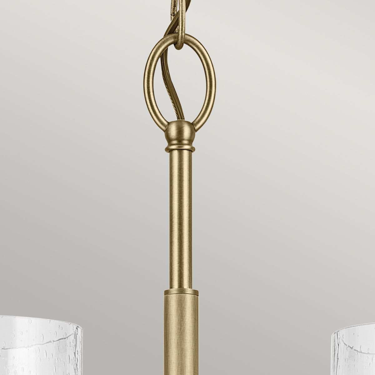 Kichler Winslow 5 Light Brass Chandelier