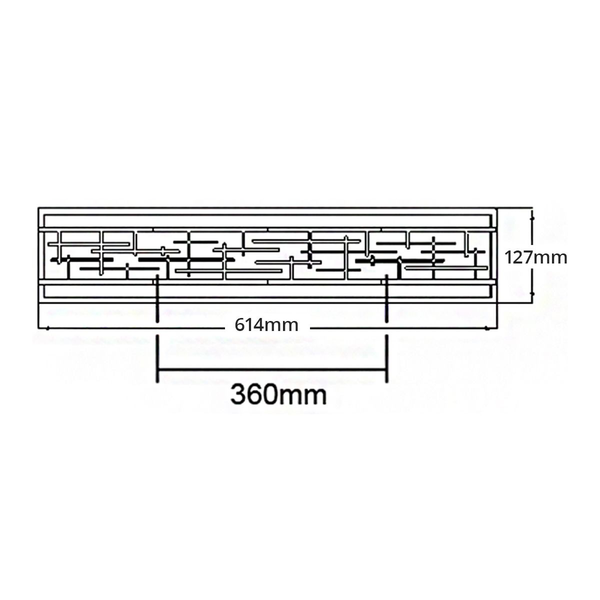 Kichler Zolon Large Chrome Bathroom Wall Light