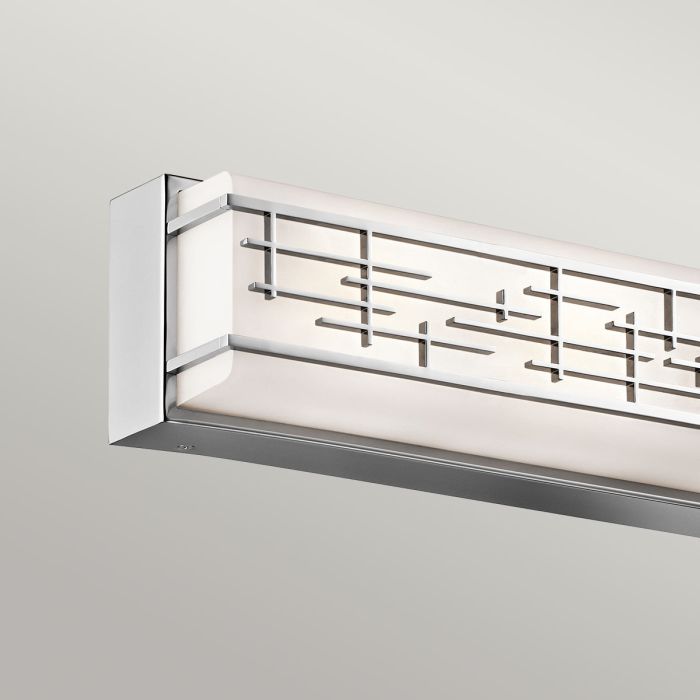 Kichler Zolon Medium Chrome Bathroom Wall Light