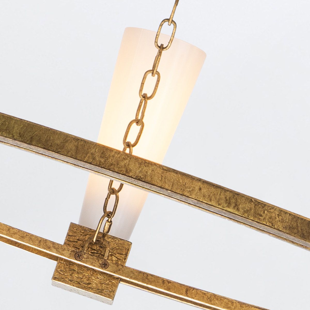 Elstead Kristy 5 Light Gold Chandelier