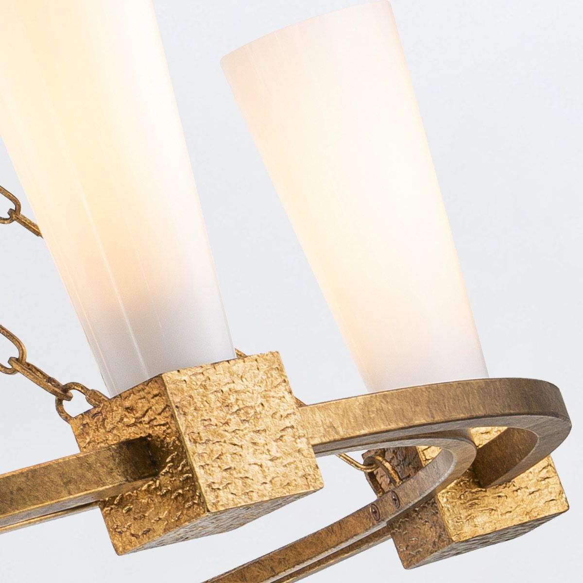 Elstead Kristy 5 Light Gold Chandelier