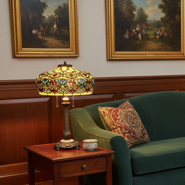 Brixham Tiffany Table Lamp - Tiffany Lighting Direct