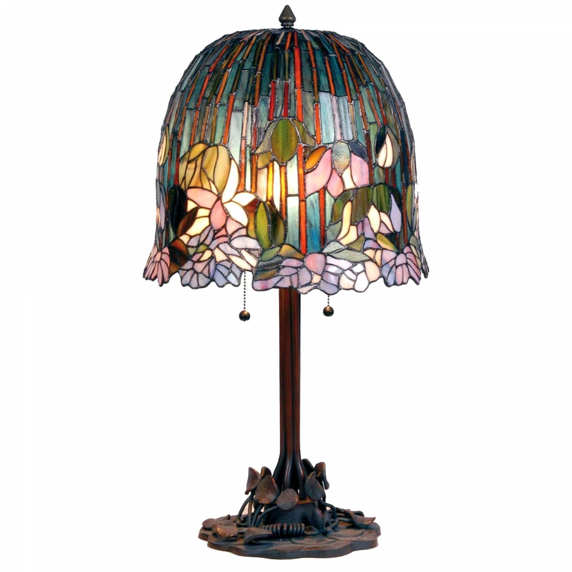 Iris Tiffany Table Lamp - Tiffany Lighting Direct - Open Box-100326