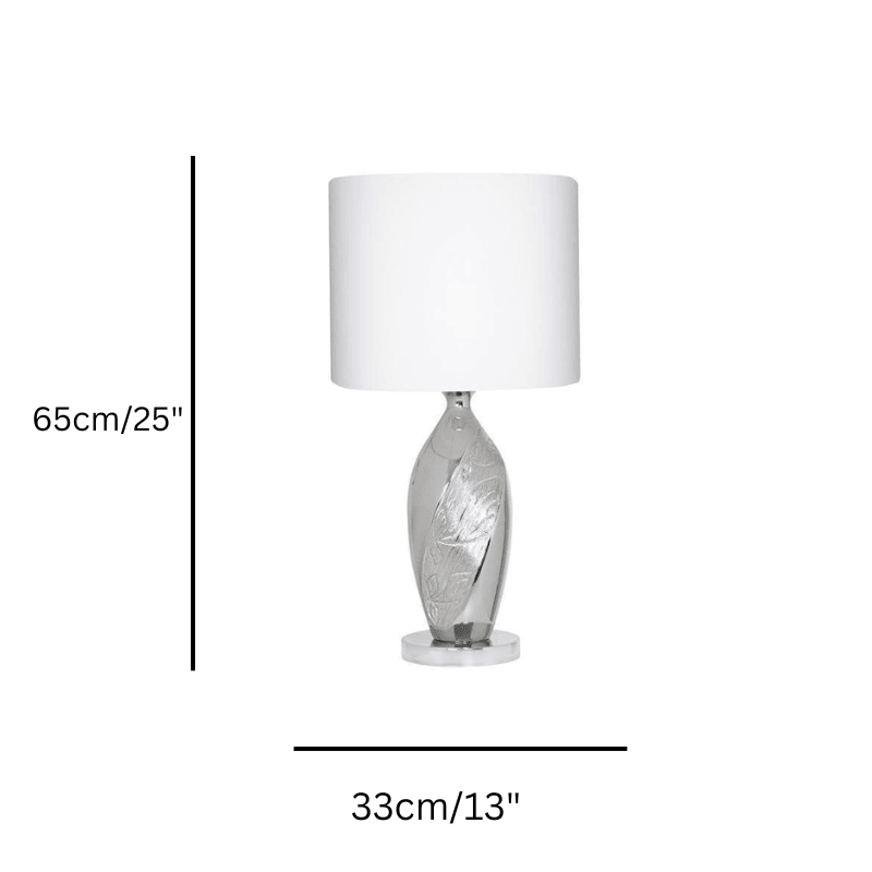 Lea Ceramic Table Lamp size guide