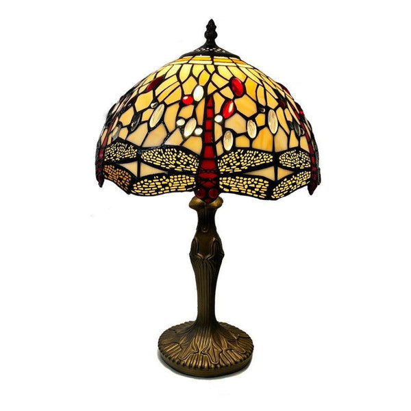 loxton beige dragonfly Tiffany Lamps