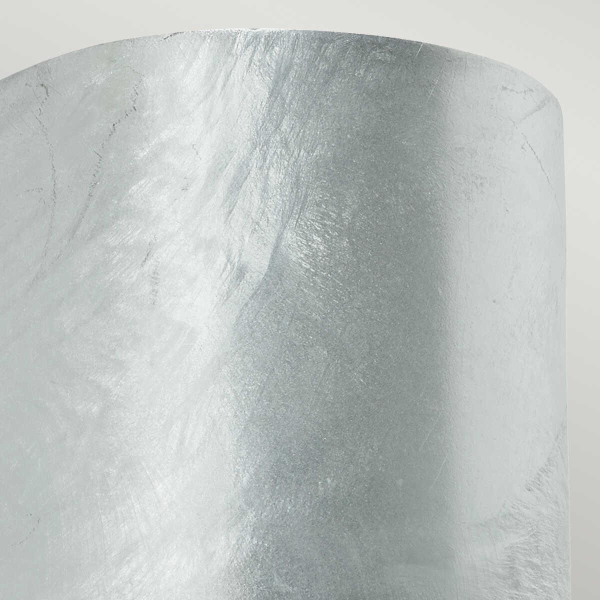 Norlys Mandal 1 Light Outdoor Down Wall Light Galvanized-WAREHOUSE-40-260626