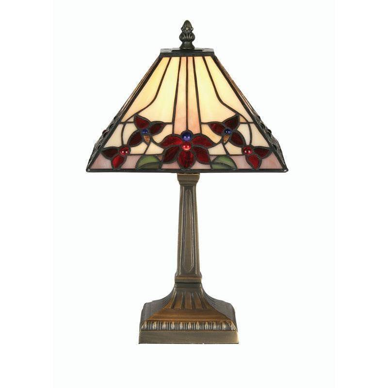 Oaks Lighting Camillo Tiffany 9" Table Lamp - Open Box-100326