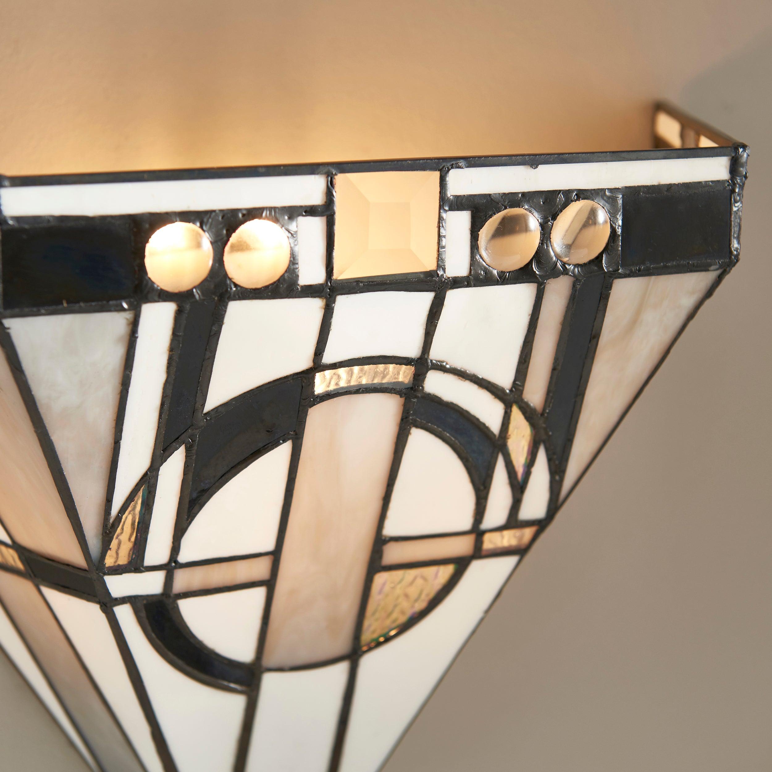 Interiors 1900 Metropolitan Tiffany Wall Light