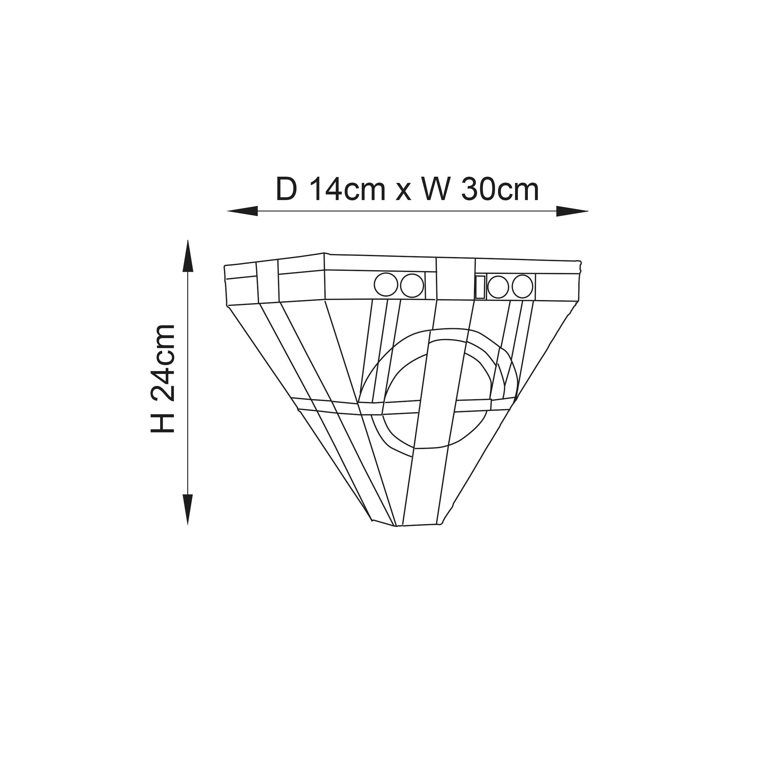 Interiors 1900 Metropolitan Tiffany Wall Light
