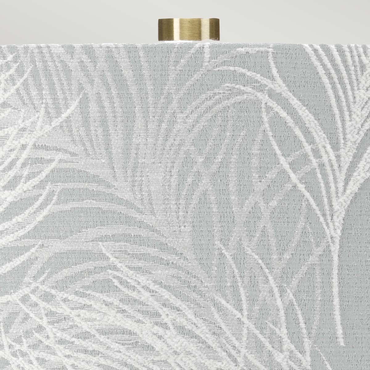 Milo White Ceramic Table Lamp with White Shade