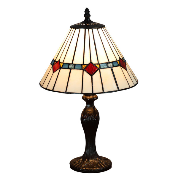Minster 10" Bexley Tiffany Table Lamp