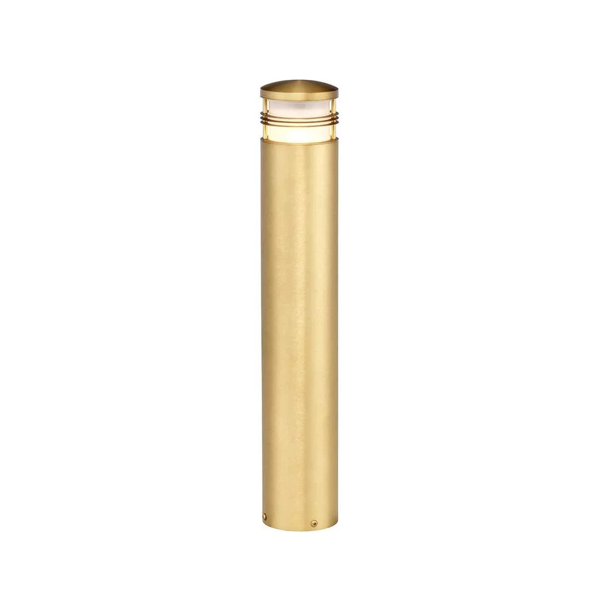 Elstead New Brighton 1 Light Brass Bollard-OPEN-BOX-50-270826