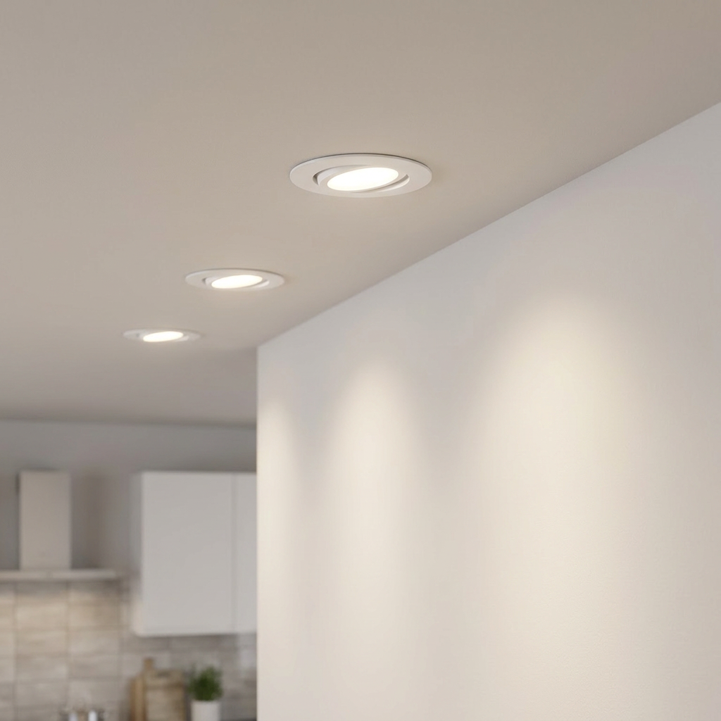 Eglo Pineda Set of 3 LED Warm White Recessed Downlights - 5. by Eglo Lighting — suits kitchens, living rooms & bedrooms