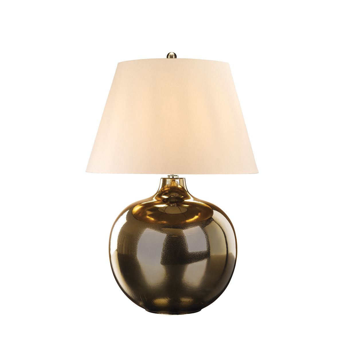 Ottoman Ceramic Table Lamp - Ivory shade