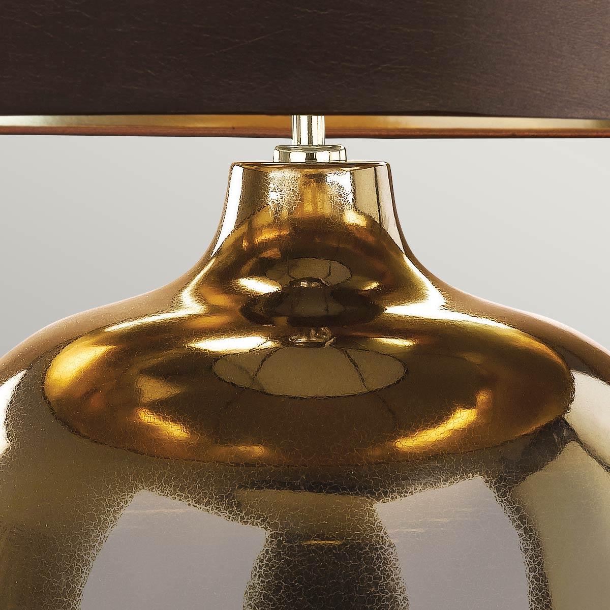 Elstead Ottoman 1 Light Bronze Table Lamp Elstead Lighting