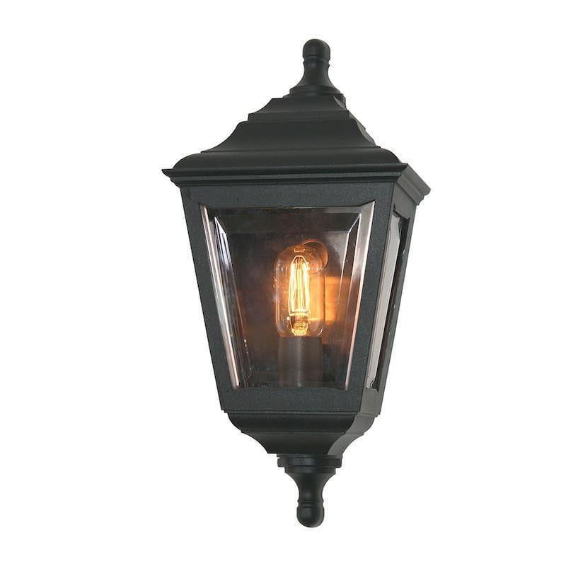 Elstead Kerry Black Outdoor Porch Ceiling  Wall Light-OPEN-BOX-50-270826