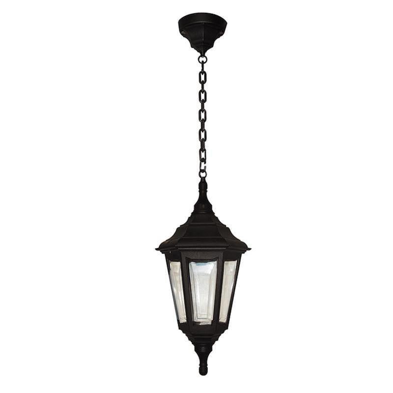 Elstead Kinsale Black Outdoor Pendant Light-OB-180926
