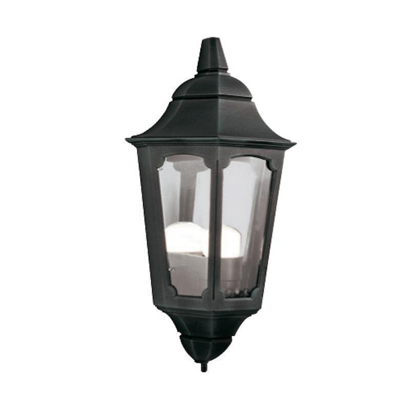 Elstead Parish Black Outdoor Half Wall Light-warehouse-40