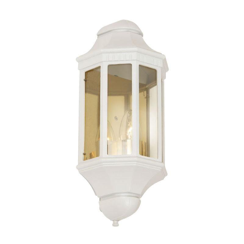 Oaks Westminster White Outdoor Wall Light-clearance