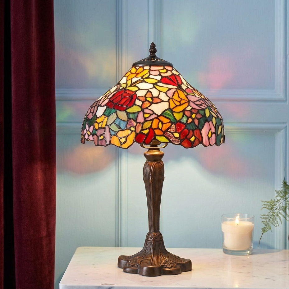 Perth Tiffany Table Lamp - Tiffany Lighting Direct
