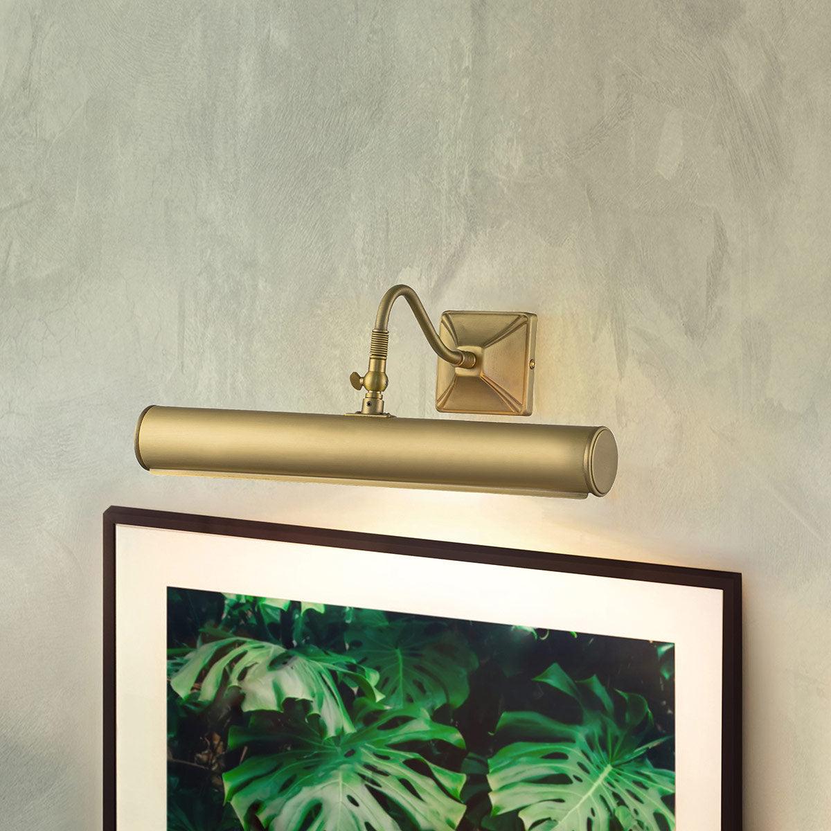 Elstead Picture Light 2 Light Large - Brushed Brass-warehouse-clearance-270826