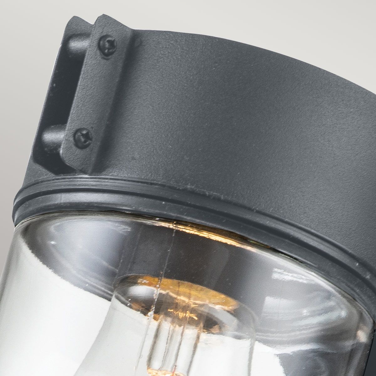 Portfino Grey Outdoor Wall Lantern