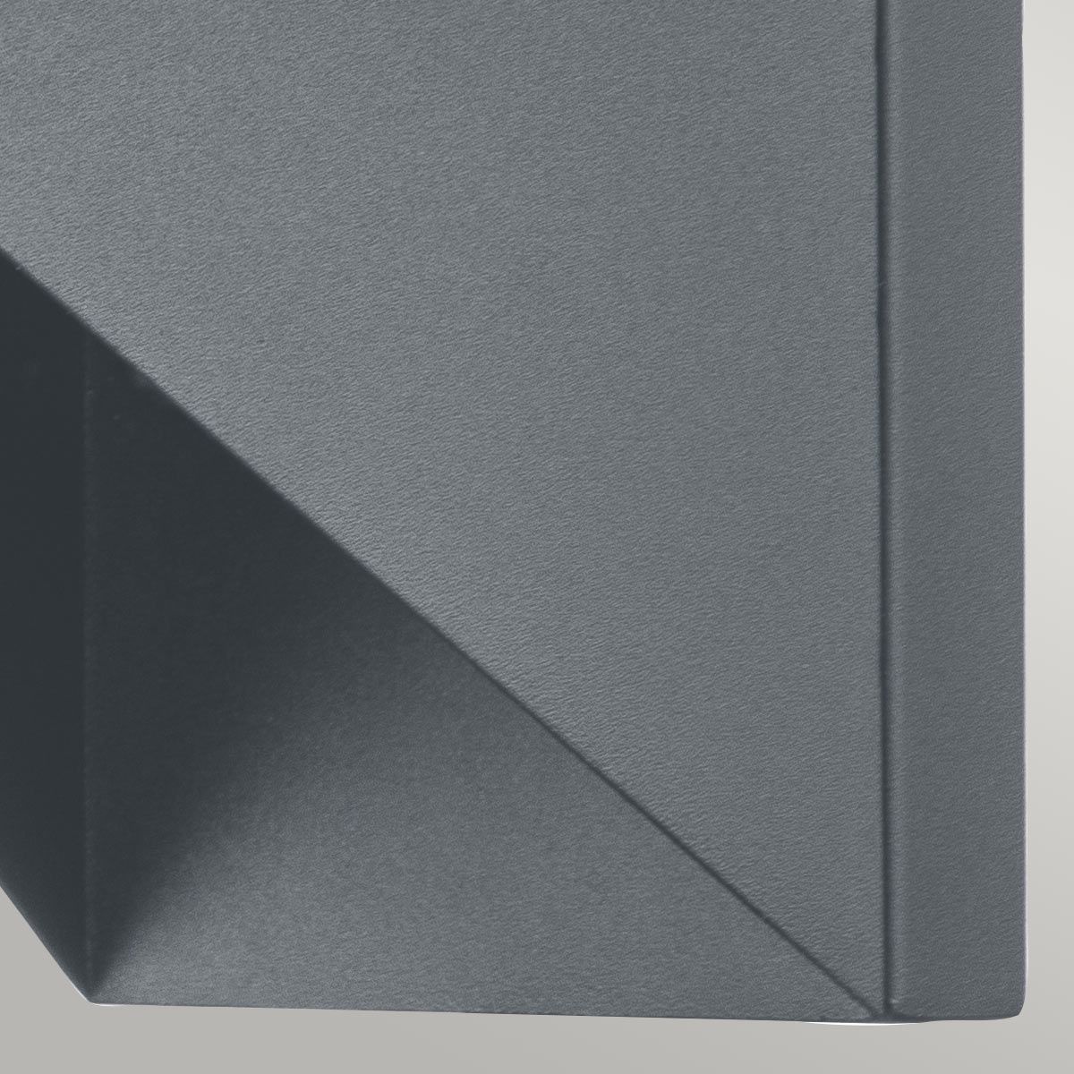 Portfino Grey Outdoor Wall Lantern