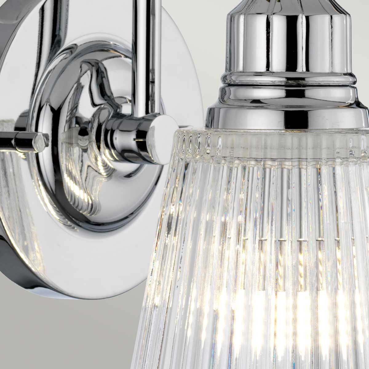 Addison Polished Chrome Bathroom Wall Light