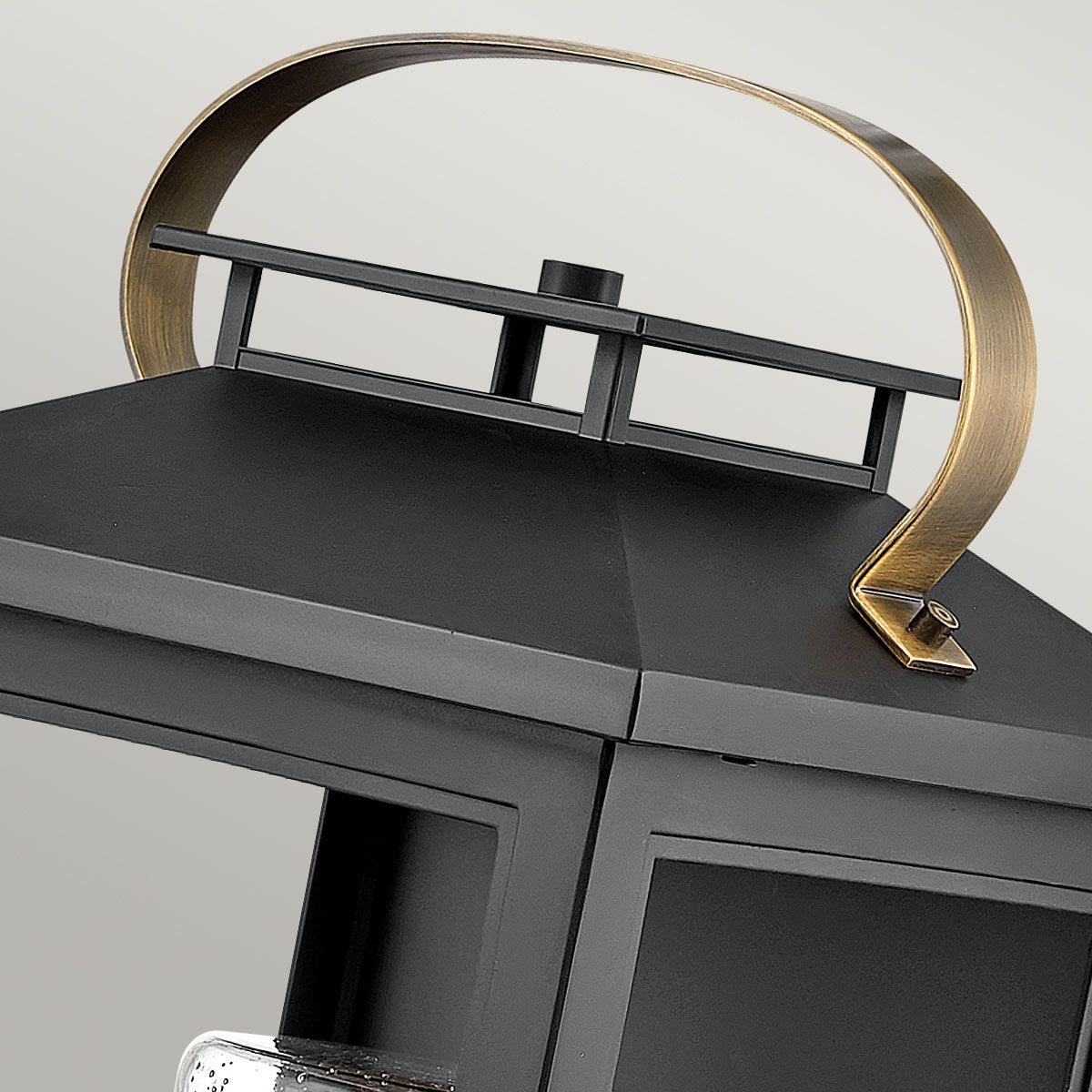 Atwater 1 Light Large Black Outdoor Wall Lantern