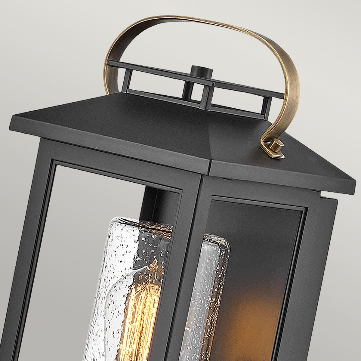 Atwater 1 Light Small Black Outdoor Wall Lantern