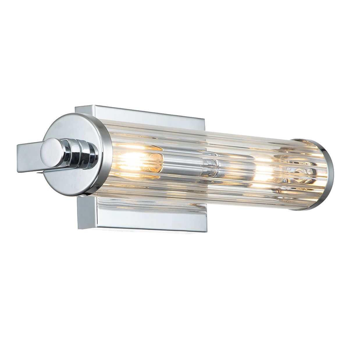 Azores Double Polished Chrome Bathroom Wall Light QN-AZORES2-PC by Kichler