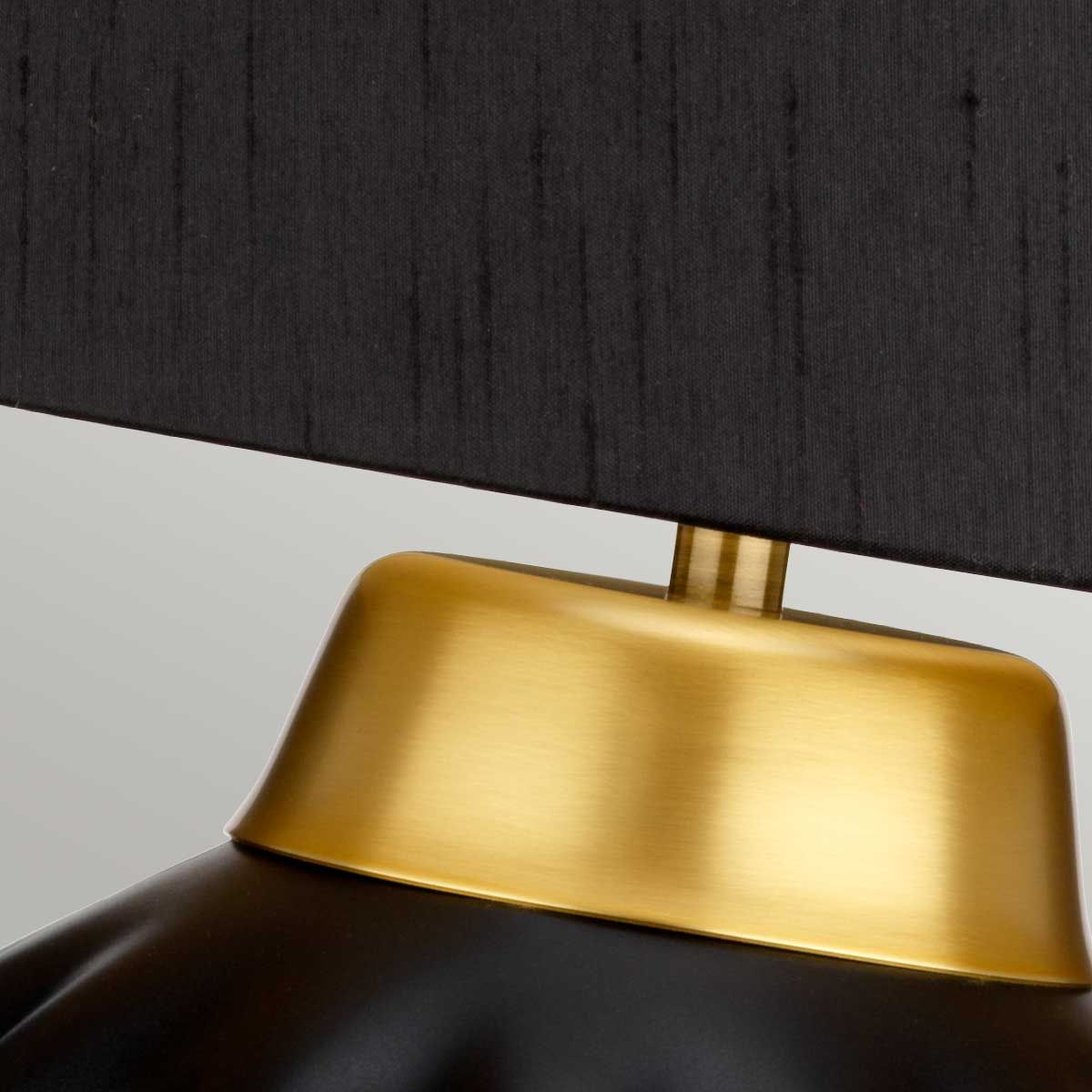 Bexley Black & Brushed Brass Table Lamp