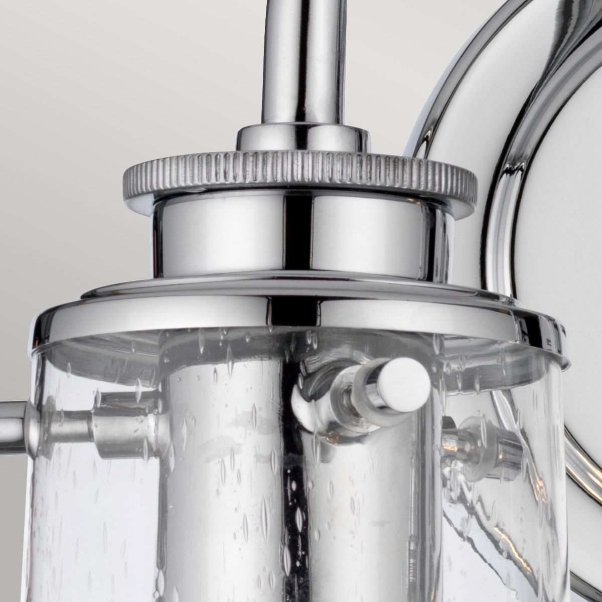 Braelyn Polished Double Chrome Bathroom Wall Light