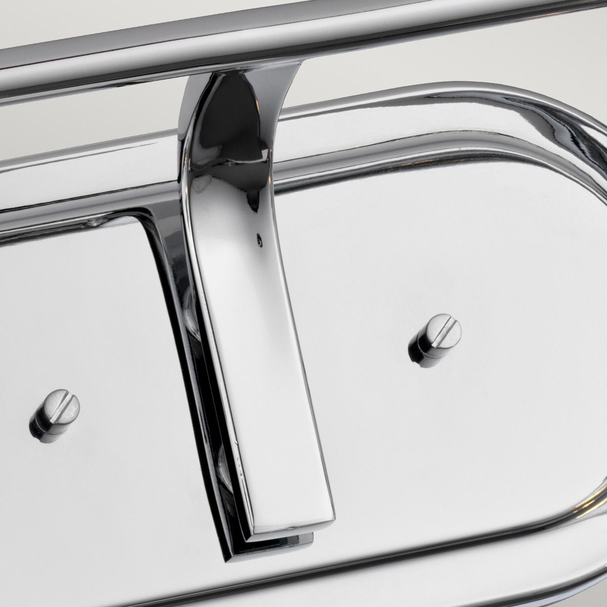 Braelyn Polished Double Chrome Bathroom Wall Light
