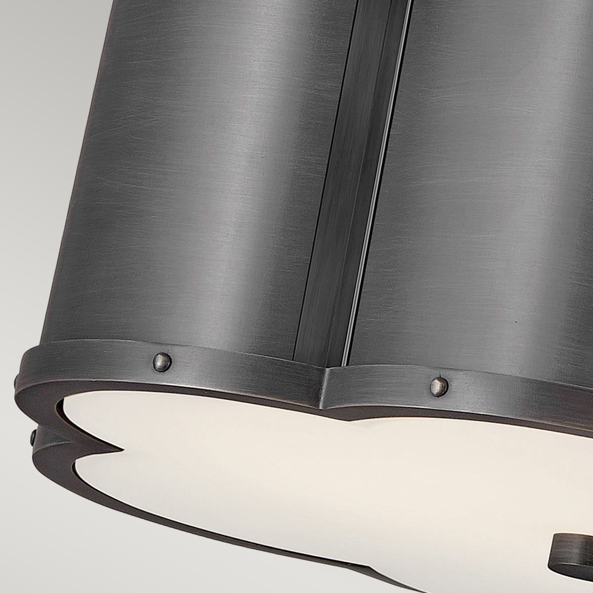 Chance 2 Light Brass Semi-flush Ceiling Light