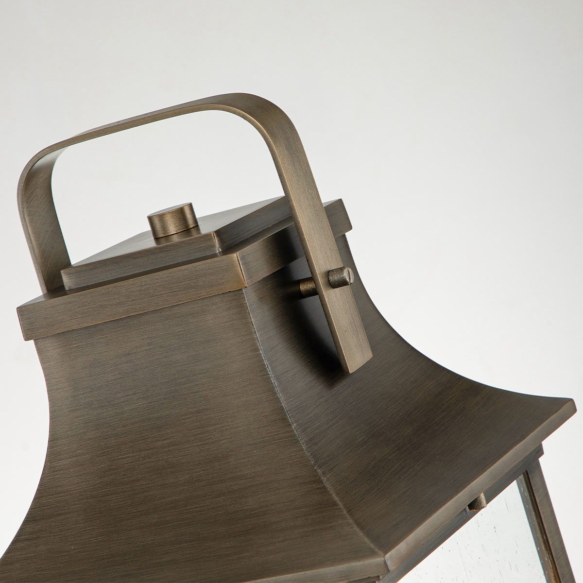 Grant 1 Light Large Bronze Outdoor Pedestal Lantern